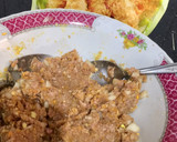 Foto langkah ke 2 dari resep Beef Burger with Dynamite Sauce Mozaru (baked rice).