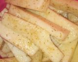 A picture of step 1 of Spicy fried yam.