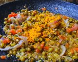 A picture of step 5 of Simple moong stir fry breakfast.