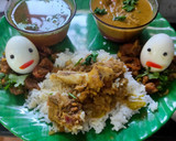 முட்டை வித் மட்டன் லஞ்ச் காம்போ (Egg mutton Lunch Combo Recipe in tamil) ரெசிபி ஸ்டேப் 2 புகைப்படம்