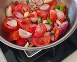 A picture of step 2 of Restaurant style Vegetable & paneer bhurji punjabi sabji.