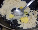 A picture of step 1 of Chanapoori halwa.