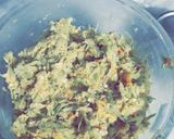 A picture of step 3 of Lauki/ kaddu ke koftey.