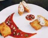 A picture of step 4 of Paneer kachori.