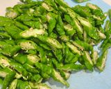 Truffle Soy Sauce with Manganji Green Pepper 松露醬油炒糯米椒的食譜步驟1照片