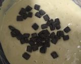 Foto del paso 6 de la receta Tarta de cacahuete, chips de chocolate y glaseado de café