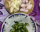 Foto langkah ke 2 dari resep Tumis pentol tahu cabe ijo menu sahur simpel.