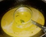 A picture of step 3 of Aamti (Maharashtrian Lentil Curry).