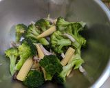 罐頭料理-廣達香肉醬拌彩虹麵的食譜步驟3照片