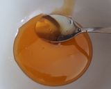 A picture of step 4 of Honey Brandy Pineapple 😀.