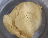 Foto langkah ke 2 dari resep 25).Donat Labu Kuning Tanpa Telur Tanpa Mixer.