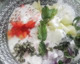 वेजिटेबल रायता (Vegetable raita recipe in Hindi) रेसिपी चरण 3 फोटो