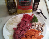 Foto del paso 1 de la receta: Fideos chinos con ternera