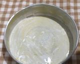 Foto langkah ke 5 dari resep Green Tea Oreo Almond Cake.