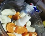 Foto del paso 1 de la receta: Budín de mandarina y banana 🍌🍊