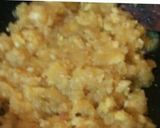 A picture of step 3 of Aalu ka halwa.