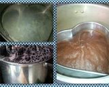 Foto langkah ke 5 dari resep Bolu Cokelat Keju Lilsoft.