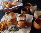 A picture of step 6 of Vada pav.
