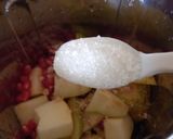 A picture of step 2 of Babugosha fruit punch.