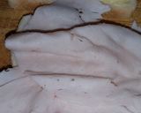 A picture of step 1 of My turkey salad sambo.