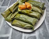 Foto langkah ke 4 dari resep Lemet Singkong (mix kelapa parut + agar-agar).
