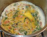A picture of step 1 of Polenta with Peppers.