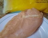A picture of step 1 of Chicken Chowmein.