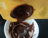 A picture of step 3 of Dripping Chocolate Sauce Dessert.
