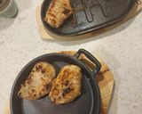 A picture of step 9 of Chicken Steaks.