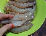 Foto langkah ke 1 dari resep Udang Bakar Madu.