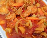 Foto langkah ke 4 dari resep Tofu asam manis pedas.