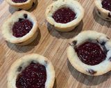 Une image de l'étape 5 de Cookie Cup chocolat/framboise.