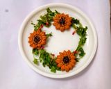 स्टफड सनफ्लावर टिअरा  (Stuffed Sunflower Tiara recipe in Hindi) रेसिपी चरण 15 फोटो