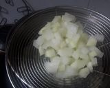 Hình bước làm 2 của món Chè bưởi 3 màu
