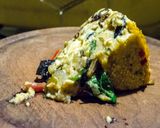 Foto del paso 5 de la receta: Budín de acelga y hongos secos