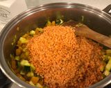Foto del paso 5 de la receta: Lentejas rojas guisadas (vegano)