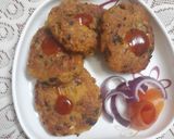 A picture of step 7 of Leftover chapati cutlet.
