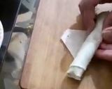 A picture of step 5 of Chicken Spring Rolls.