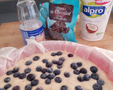 Foto del paso 3 de la receta: Bizcocho integral de arándanos sin azúcar y Perlas de chocolate
