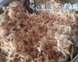 A picture of step 2 of Easy Masoor Biryani.