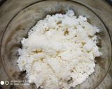 A picture of step 2 of Eggless bread pudding.