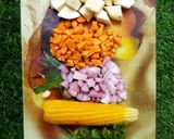 A picture of step 1 of Veggie soup.