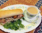 A picture of step 8 of Stickboti sandwich.