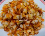 Hình bước làm 1 của món Bánh bao nhân xá xíu