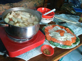 Homemade suki kuah tomyam