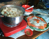Foto langkah ke 6 dari resep Homemade suki kuah tomyam.
