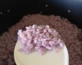 A picture of step 2 of Purple sushi rice.