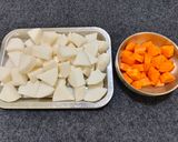 養生牛蒡蘿蔔湯(簡單料理)的食譜步驟3照片