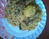 Hilsa biryani recipe step 4 photo