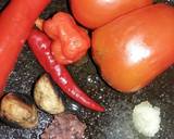 Dada ayam bumbu plecing langkah memasak 3 foto